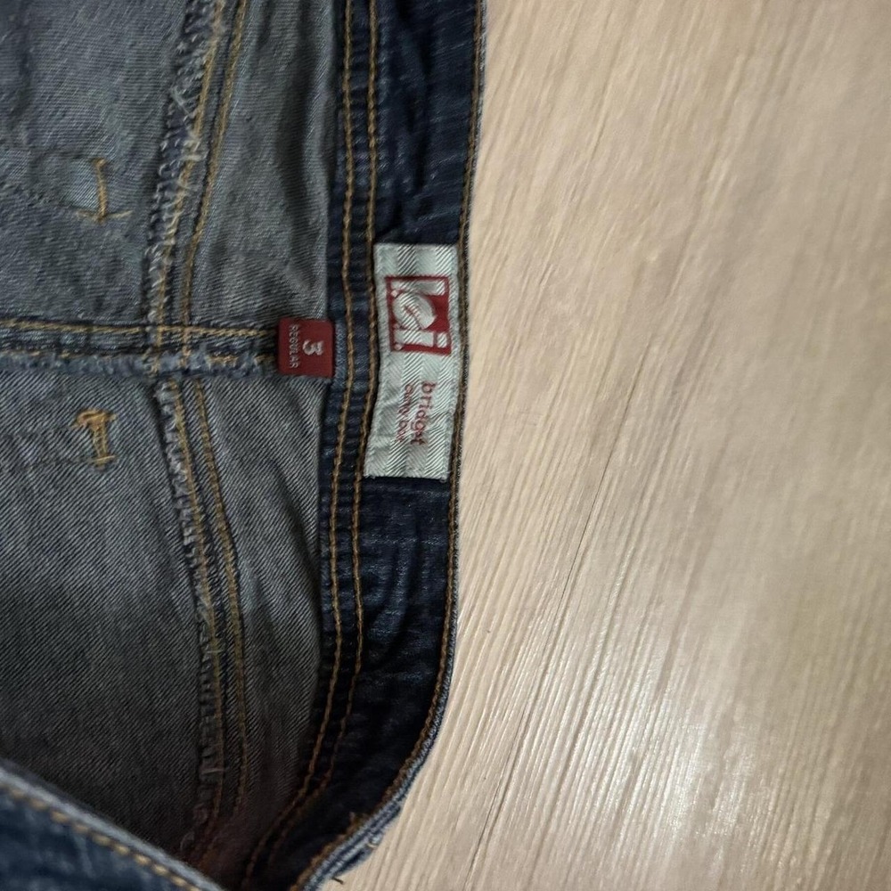26x30 Women's Blue Distressed Bootcut Jeans Y2K 2000s - Picture 3 of 6
